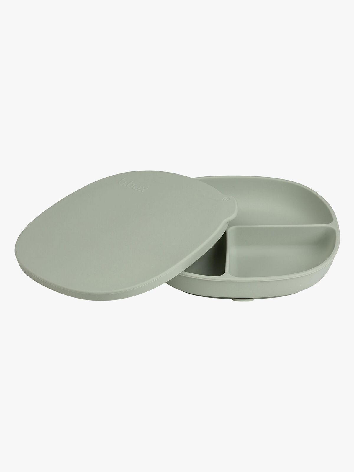 b.box Teller mit Deckel Silikon, Sage