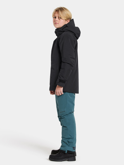 Didriksons Dolomit Winterjacke, Schwarz