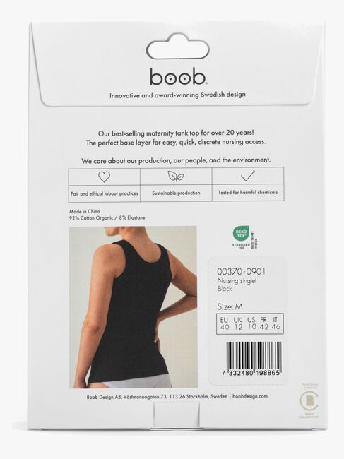 Boob Essentials Stilloberteil, Schwarz