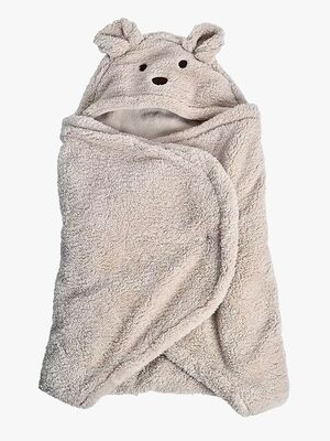 Mini Dreams Bär Puckdecke, Sand