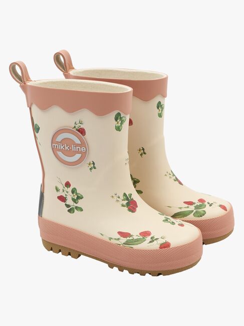 Mikk-Line AOP Gummistiefel, Strawberry
