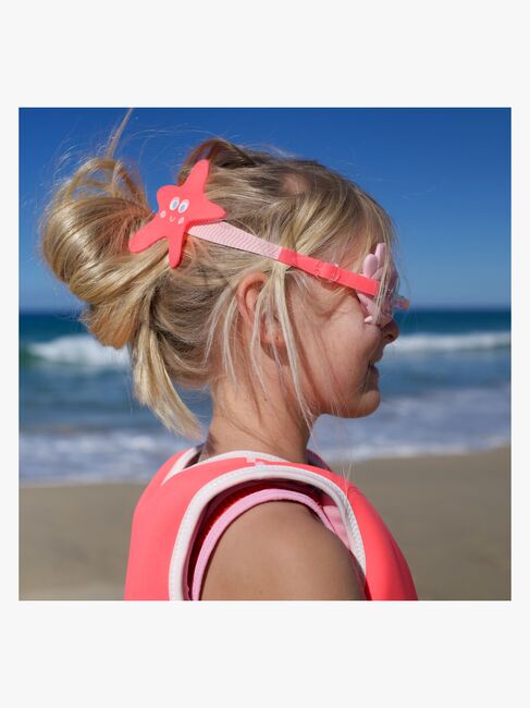 SUNNYLiFE Schwimmbrille, Melody the Mermaid Neon Strawberry
