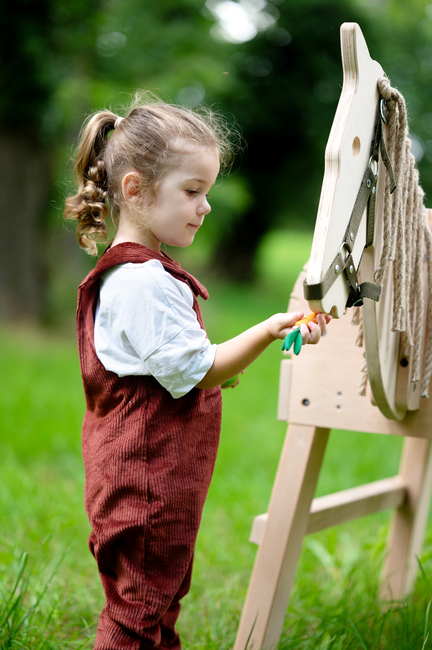 Small Foot Pflegeset für Steckenpferd, Blau