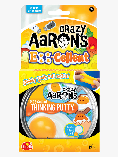 Crazy Aarons Thinking Putty Schleim 60 g, Egg-Cellent 39126TP35-068-2462_3e.jpg