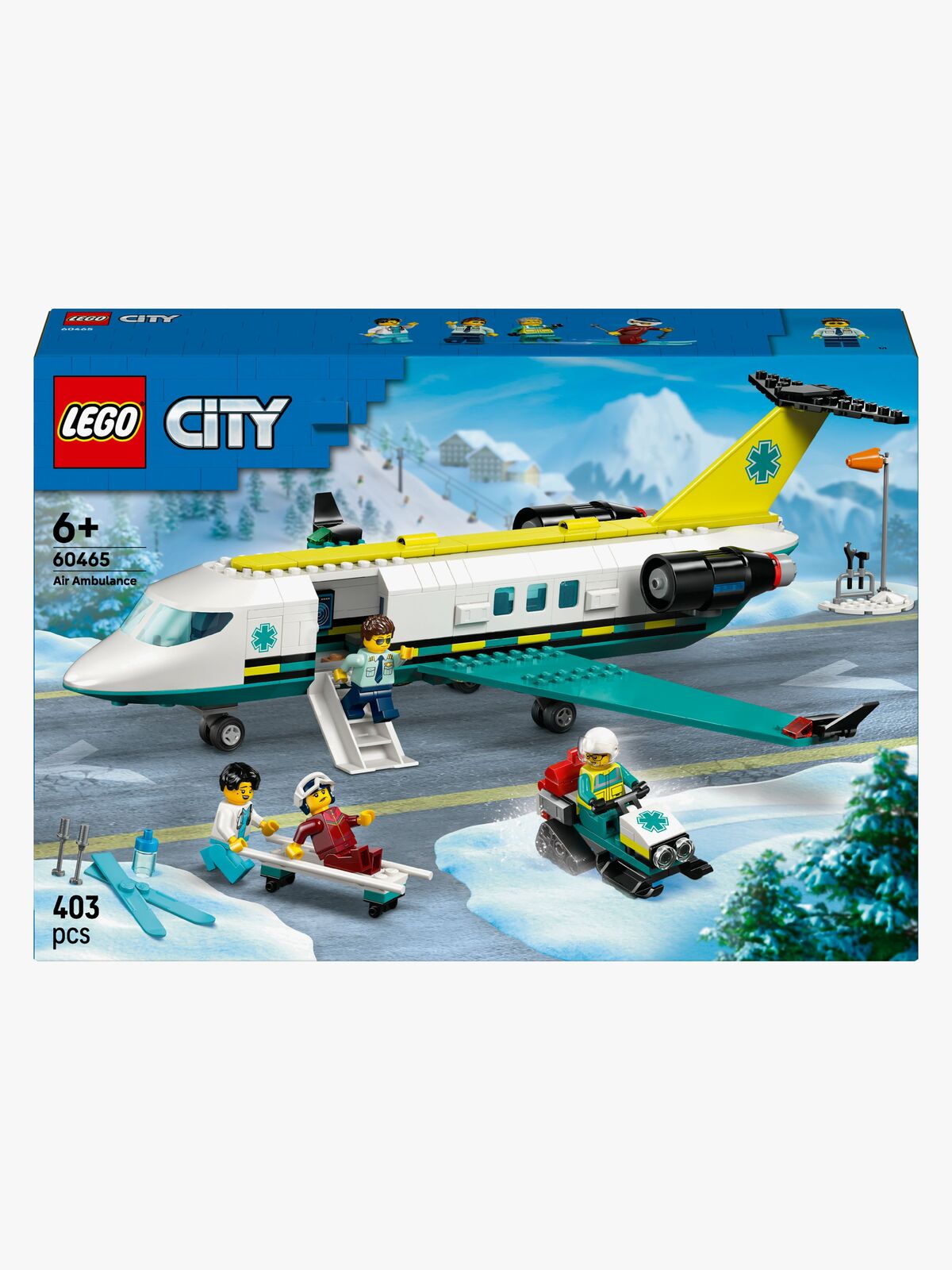 LEGO City 60465 Notfallrettungsflugzeug