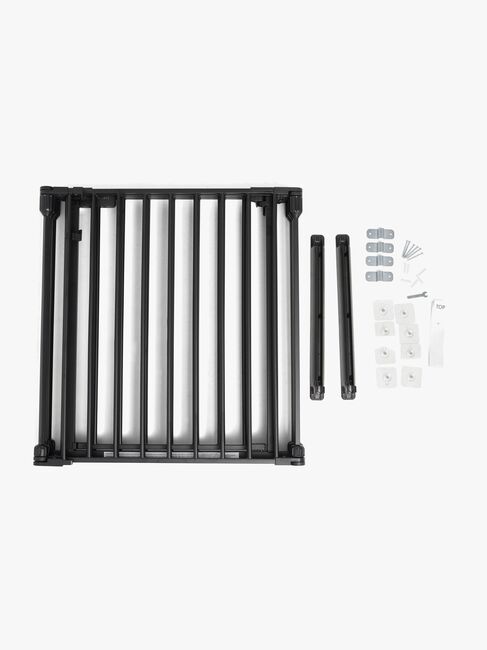 Beemoo SAFE Protect Sicherheitsgitter/Raumteiler 5 Paneele, Black
