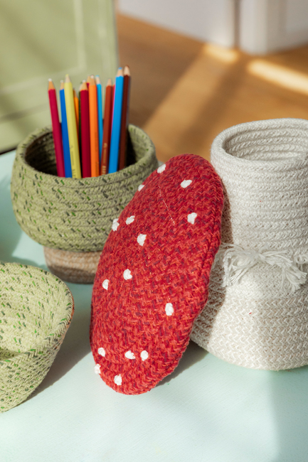 Lorena Canals Korb, Mini Mushroom