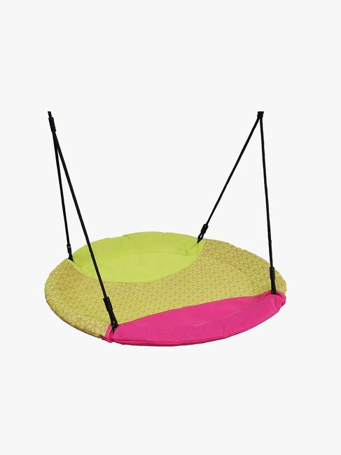Hörby Bruk Nestschaukel Rund, Lime/Cerise