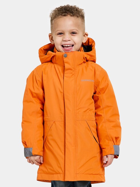 Didriksons Tundran Winterjacke, Orange Jam