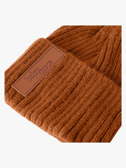 BabyMocs Strickmütze, Rust