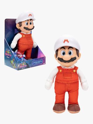 Super Mario Galaxy Movie Kuscheltier Fire Mario 35 cm