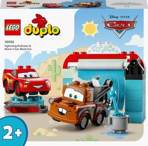 LEGO DUPLO Disney TM 10996 Lightning McQueen und Mater in der Wasch