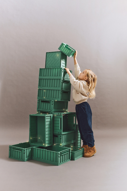 LIEWOOD Weston Aufbewahrungsboxen M 2er-Pack, Dusty Ivy