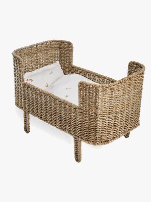Smallstuff Rosaline Puppenbett, Rattan
