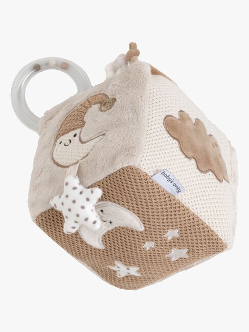 Baby's Only Heaven Aktivitätswürfel, Clay/Warm Linen