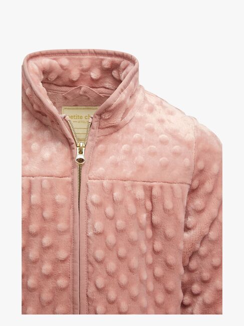 Petite Chérie Atelier Ella Fleecejacke, Mellow Rose