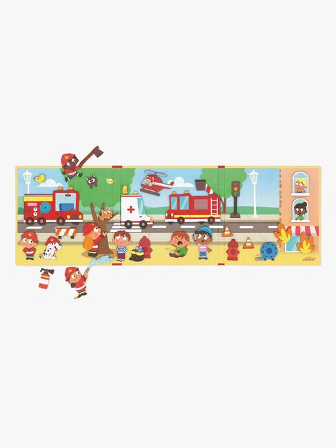 Janod Magneti'Stories Magnet-Set Feuerwehrmanne 30 Teile