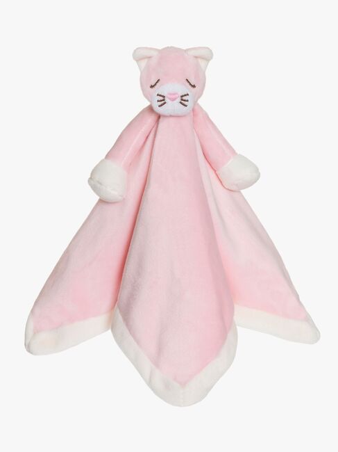 Teddykompaniet Diinglisar Katze Schmusetuch, Babyrosa
