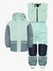Didriksons Boardman Gefüttertes Regenset, Ocean Mint