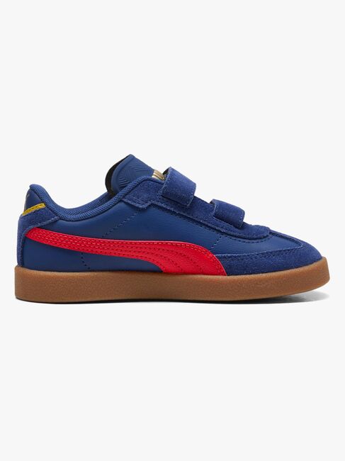 Puma Club II Era V PS Sneaker, Blue Jewel/Red