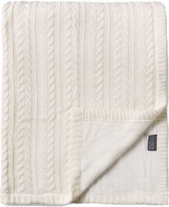 Vinter & Bloom Cotton Cuddly EKO Decke, Warm White