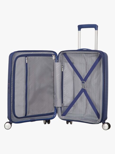 American Tourister Soundbox Spinner Koffer 35,5L, Midnight Navy