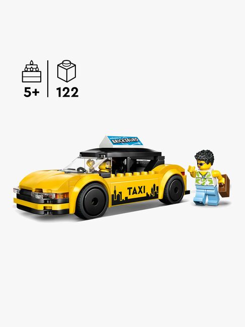 LEGO City 60487 Gelbes Taxi