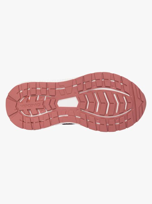 Viking Bouncy Glitter WP 2V Sneaker, Rosa