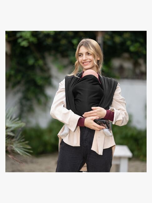 Fidella Wrap Tragetuch, Chevron/Black