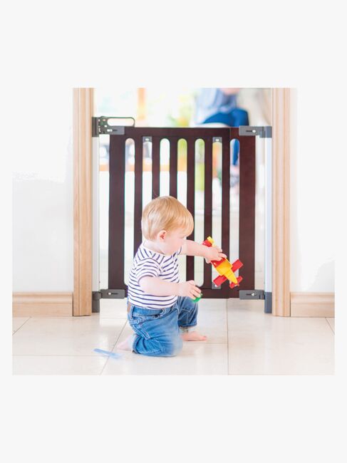 Safe & Care SafeGate Wood Schraubgitter, Braun