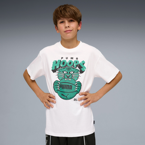 Puma Basketball Flagrant Foul T-Shirt, Weiß