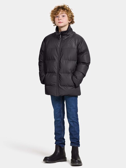 Didriksons Mega Winterjacke, Schwarz