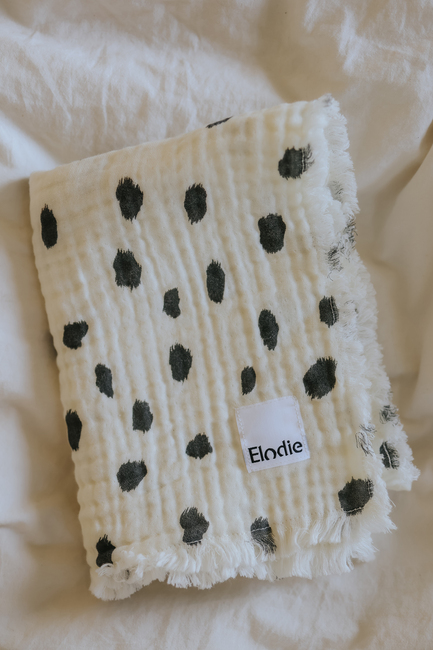 Elodie Soft Cotton Decke, Dalmatian Dots