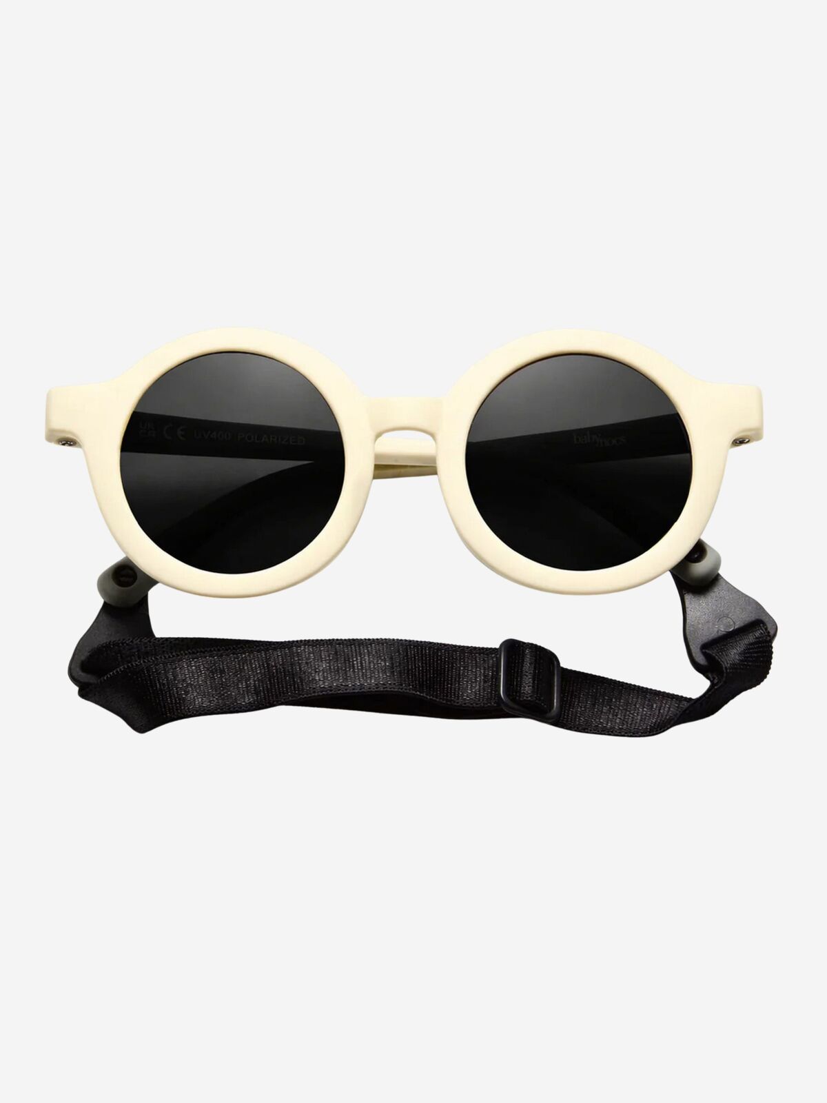 BabyMocs Signature Soft Biegbare Sonnenbrille, Milk