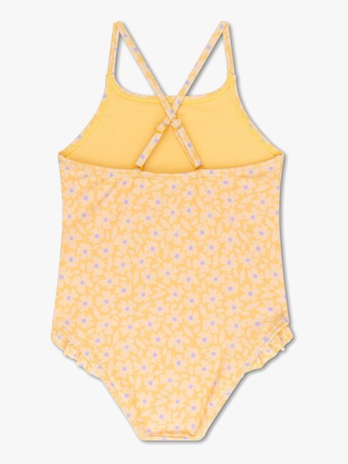 Swim Essentials Badeanzug, Florish Yellow
