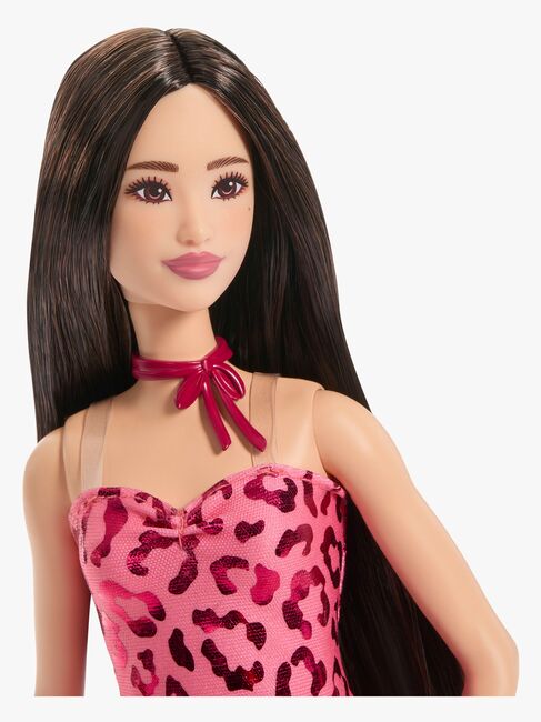 Barbie Fashionistas Puppe Leopard, Rosa
