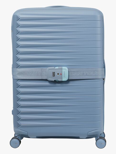 American Tourister TSA Gepäckgurt, Stone Blue/Blue