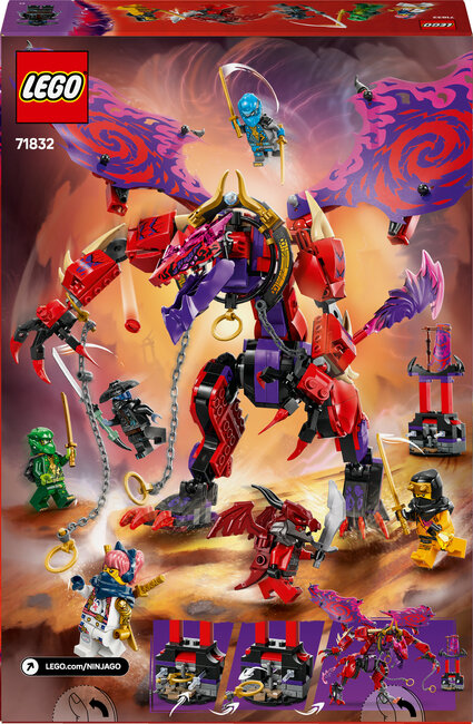 LEGO Ninjago 71832 Chaosdrache Donnerzahn