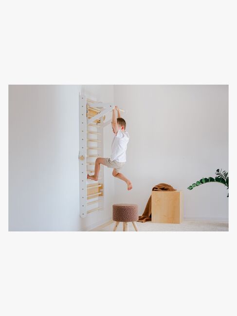 Duck Woodworks Kletterdreieck Wand, Weiß