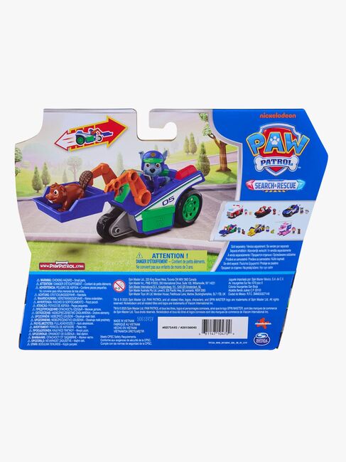 Paw Patrol Search & Rescue Rettungsfahrzeug mit Figur Rocky