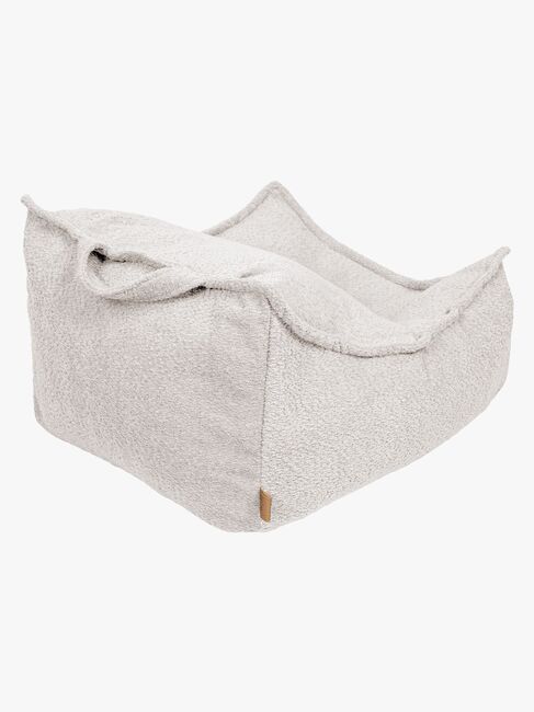 Meowbaby Boucle Sitzsack, Champagne Ecru