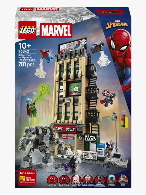 LEGO Super Heroes 76342 Spider-Man vs. Mysterio: Daily Bugle