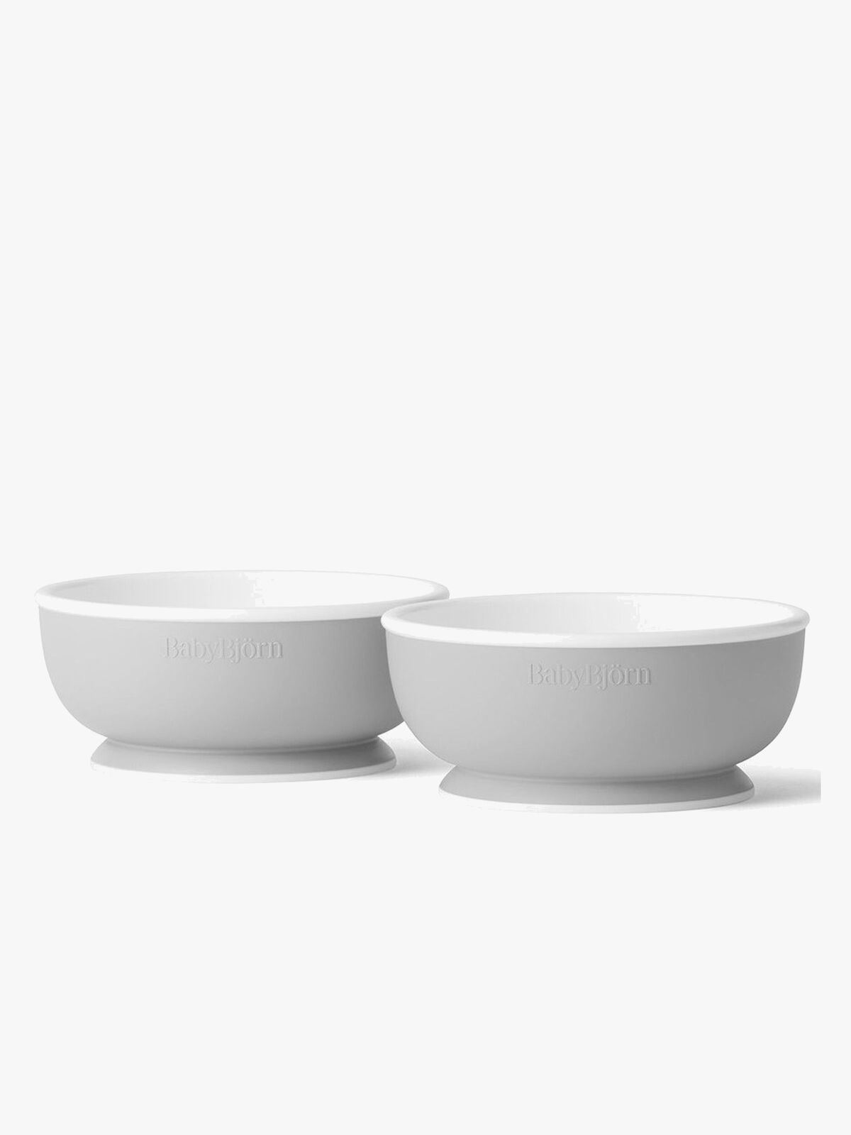 BabyBjörn Kinderschüssel 2er-Pack, Grau