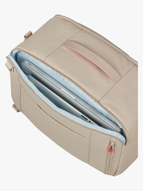 American Tourister Puffy POP 3-Way Handgepäck 21L, Beige