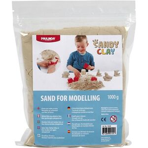 Sandy Clay Modelliersand 1 kg, Beige