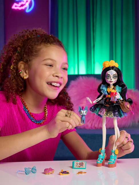 Monster High Core Puppe Skelita Calaveras & Candelita