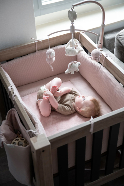 Baby's Only Musikmobile Animals, Old Pink/Warm Linen