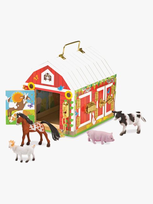 Melissa & Doug Scheune mit Türen & Tiere