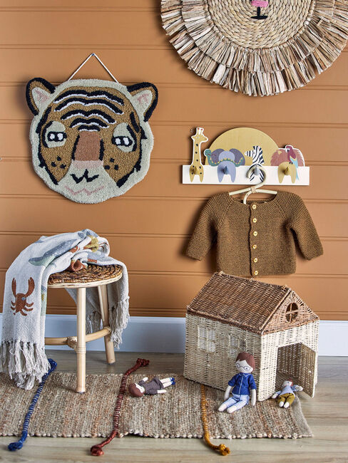 Bloomingville Mallen Garderobe, Braun