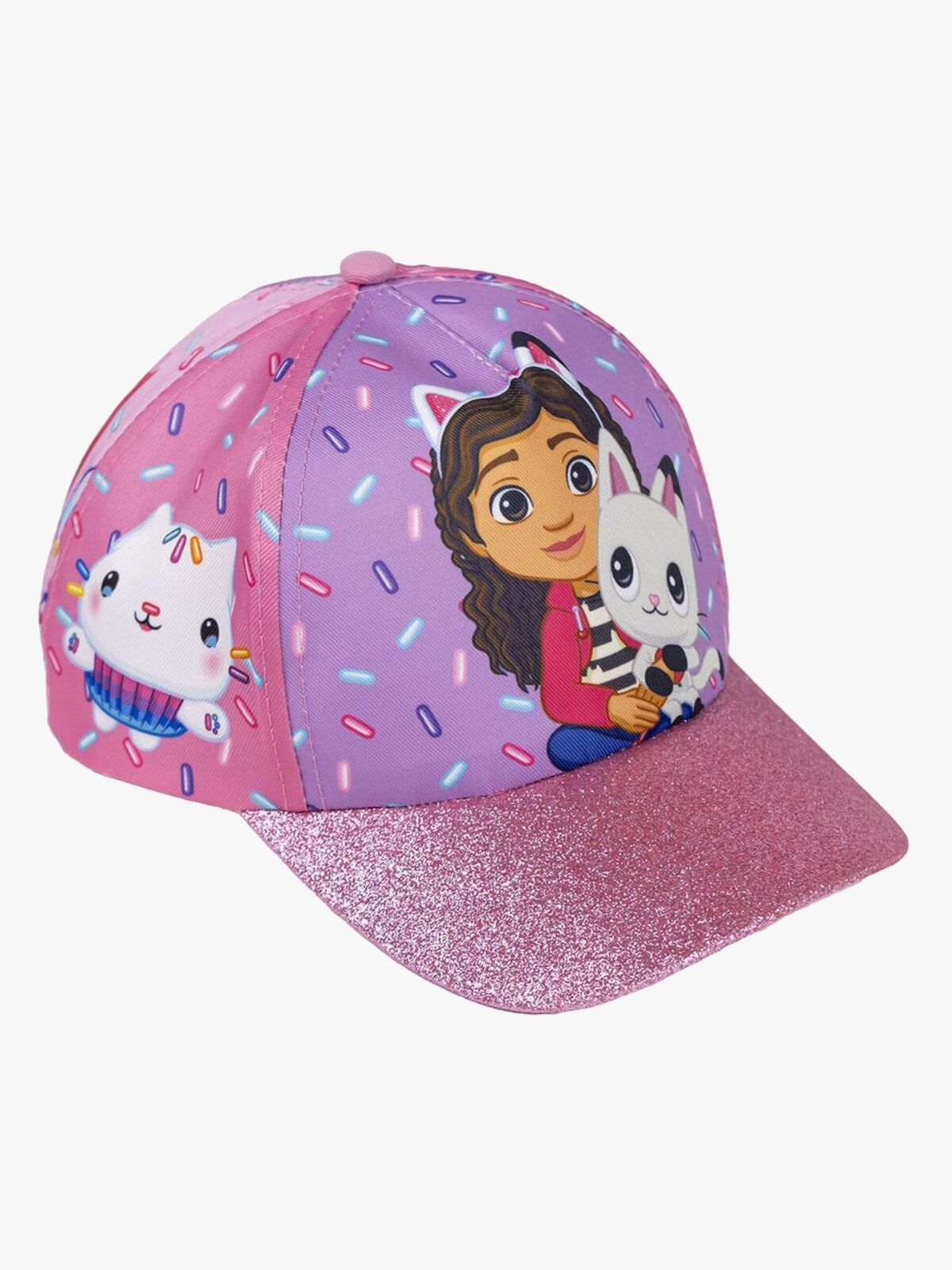Gabby's Dollhouse  Premium Kappe, Rosa Glitzer